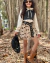 Conjunto de saia tule coração , bata off e cropped courino - Estilosa Kids / Loja Online Moda Infantil