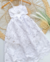 Vestido branco flor lase richilieu