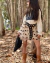 Conjunto de saia tule coração , bata off e cropped courino na internet