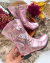 Bota country infantil (opção de cor)