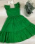 Vestido verde de amarração (cada)