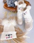 Kit de gorro e polaina coelhinho off white (não acompanha sapato)
