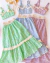 Conjunto Helena de saia longa e cropped (opções de cores)