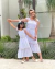 Kit de vestido mãe e filha laise branco - comprar online