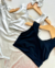 Imagem do Conjunto de calça metalizada e cropped (opção de cor)