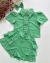 Conjunto de short e camisa verde VICK