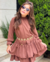 Vestido marrom Alana