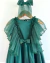 Vestido de tule verde Valentina (acompanha laço de cabelo) - Estilosa Kids / Loja Online Moda Infantil