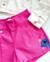 Conjunto de short rosa e jaqueta veludo cotelê off STITCH na internet