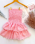 Vestido de lase Algodão doce - comprar online