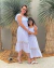 Imagem do Kit de vestido mãe e filha laise branco