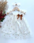 Vestido tule flores Maitê - comprar online