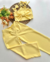 Conjunto de calça e cropped amarelo Tanara na internet