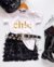Conjunto de camiseta branca e saia franja preta courino - comprar online