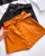 Short saia courino (opção de cor) - Estilosa Kids / Loja Online Moda Infantil