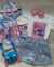 Conjunto de short saia metalizado furta cor e blusa aplicação stitch - comprar online