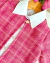 Imagem do Conjunto de short saia e casaco Tweed rosa Charlote (Com ou sem camisa branca)