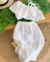 Conjunto de saia listrada com transparência e cropped de um ombro (acompanha short por baixo) - Estilosa Kids / Loja Online Moda Infantil