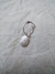 PAR DE AROS PEPITA DE PLATA CON ARGOLLA - tienda online