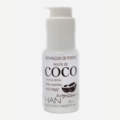 Reparador Puntas y Anti Frizz Aceite Coco 30 Cm3 - Han