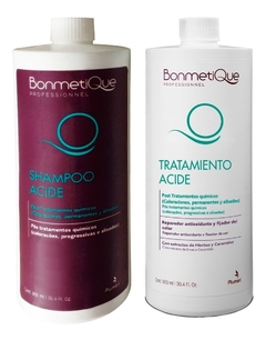 Kit Acide Shampoo + Tratamiento Acido X900ml - Bonmetique