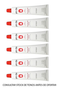 Kit 6 Tinturas Opción Salón 60gr Coloración Profesional