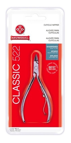 Alicate De Cutículas Mundial Classic 522 Manicuria Pedicuria