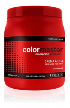 CREMA EXTRA ÁCIDA COLOR MASTER 1000GR - FIDELITÉ - comprar online