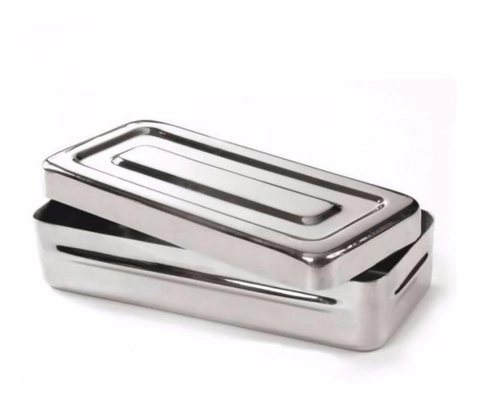 Caja Acero Inoxidable Egeo Instrumental 17 X 7 X 3cm