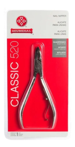 Alicate De Uñas Mundial Classic 520 Manicuria Pedicuria