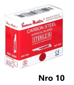 Hojas De Bisturí Swann Morton X100 Unidades Originales