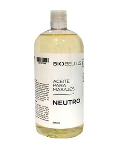 Aceite Para Masajes Corporales Neutro 500ml BIOBELLUS en internet