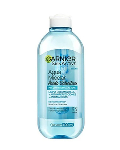 Agua Micelar con Ácido Salicílico 400ml Garnier