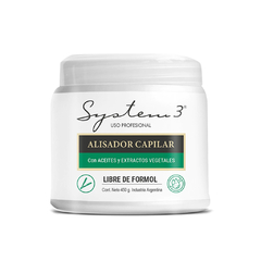 Alisador Capilar Libre de Formol x450gr - System 3