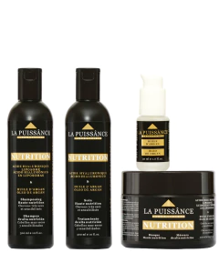 Combo Alta nutrición con ácido hialurónico y aceite de Argán - La Puissance
