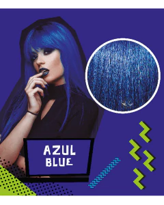 Kit Tinturas X6 Funky Colors Azul - Estereo Color en internet