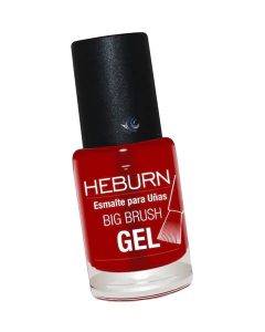 Esmalte Gel 06 Rojo Intenso Pincel Grande 11ml - Heburn en internet