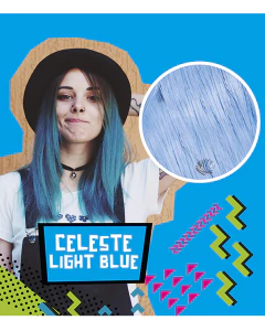 Kit Tinturas X6 Funky Colors Celeste - Estereo Color en internet
