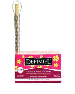 CERA DEPILATORIA NATURAL DE ABEJAS LATA x200GR - DEPIMIEL - comprar online