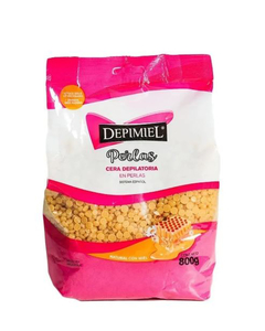 Cera depilatoria miel en perlas 800 g. - Depimiel