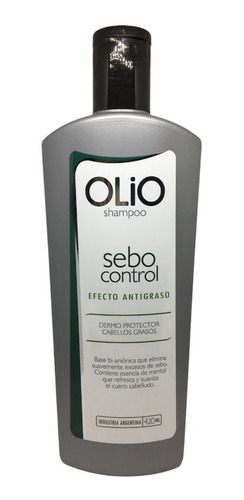 Shampoo Sebo Control Cabellos Grasos 420ml - Olio