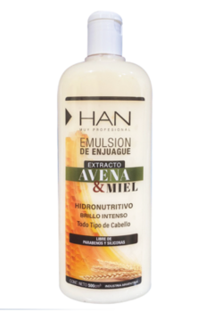 Enjuague extracto avena y miel 500 cm3 - HAN