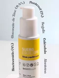 Suero Facial Equilibre 30cc Biobellus - Pelomania