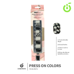 Uñas Autoadhesivas Press on Colors 30 pcs - Cherimoya - comprar online