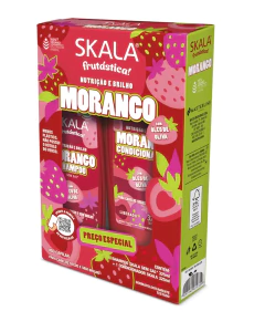 Kit Shampoo + Acondicionador Frutilla Morango Brillo Skala