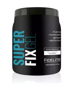 Gel Super Fix Fijación Extrema Extra Duración X1kg- Fidelite - Pelomania