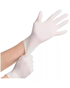 Guantes De Látex Examinación Talle Xl 100u Color Blanco Np - Pelomania