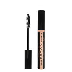 Mascara de Pestañas Mega Brown Volumen Marron - IDI Make Up