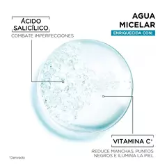 Agua Micelar con Ácido Salicílico 400ml Garnier en internet