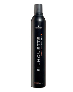 Mousse Silhouette Super Hold Extra Fuerte 500ml Schwarzkopf